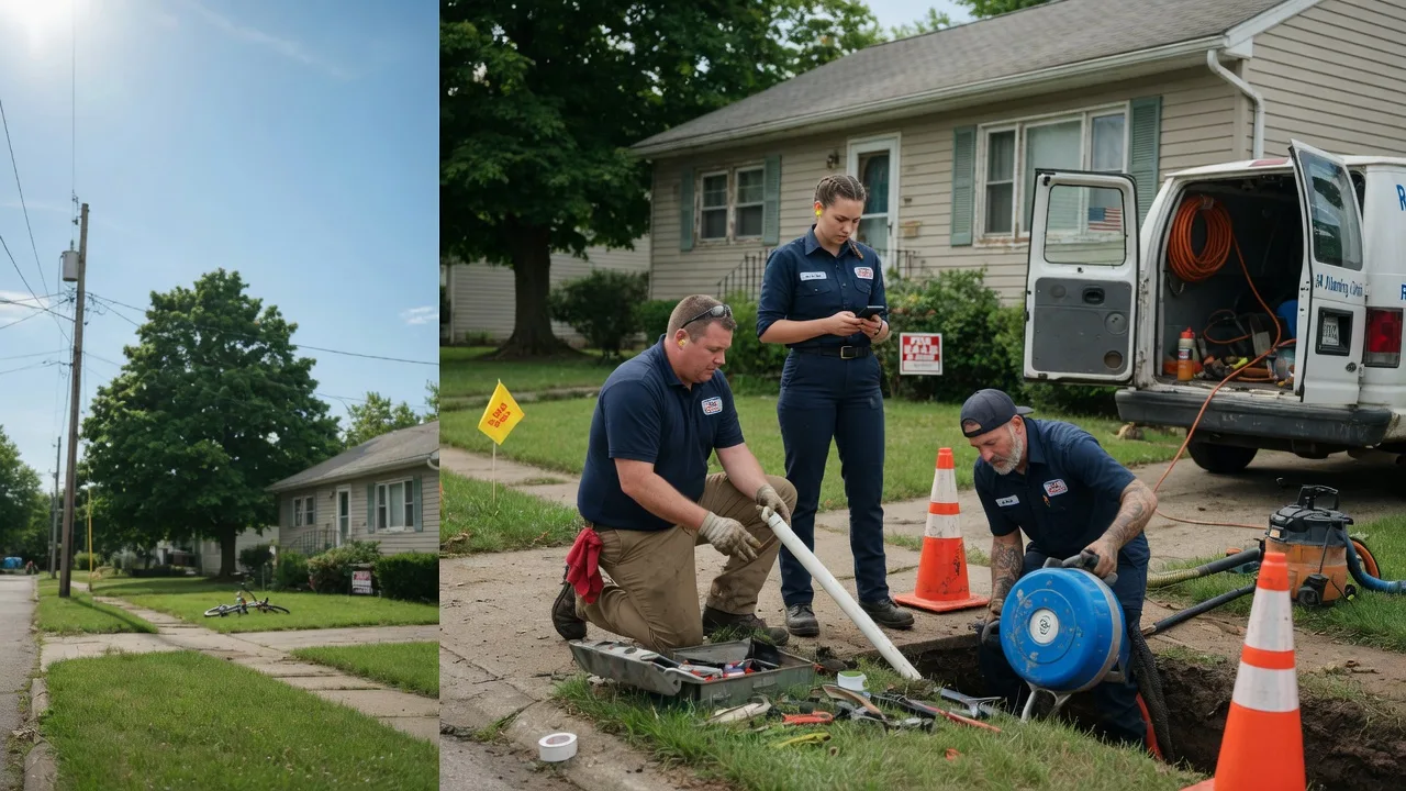 Sewer Line Repair in Harwood Heights, IL near me